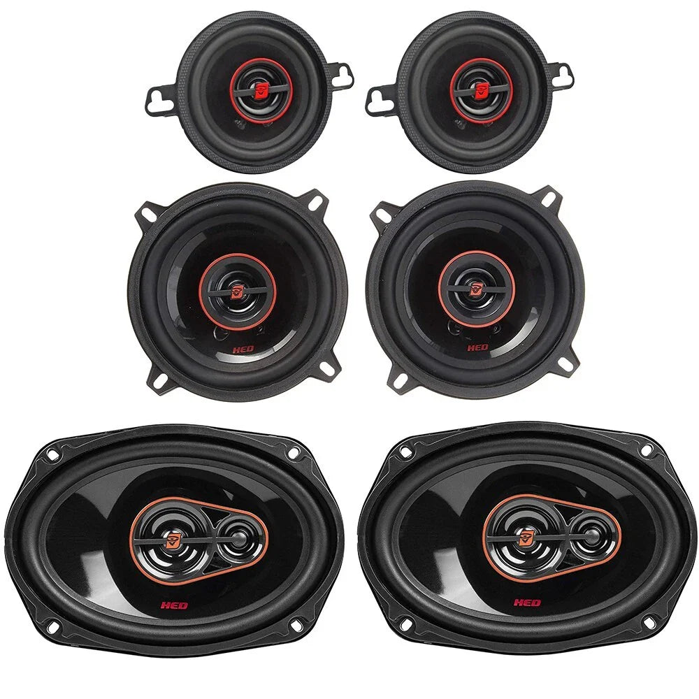 Cerwin Vega 6x9" 3way & 5.25" 2way & 3.5" 2way Car Speakers