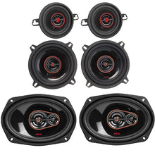 Load image into Gallery viewer, Cerwin Vega 6x9" 3way &amp; 5.25" 2way &amp; 3.5" 2way Car Speakers