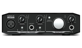 Mackie Onyx Artist 1·2 USB Audio Interface & CR8-XBT Monitors & 2 6-Feet 1/4