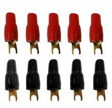 Charger l'image dans la galerie, Install Bay US410 Barrier Spade Terminal 4 Gauge #10 Nickel 5 Red 5 Blk