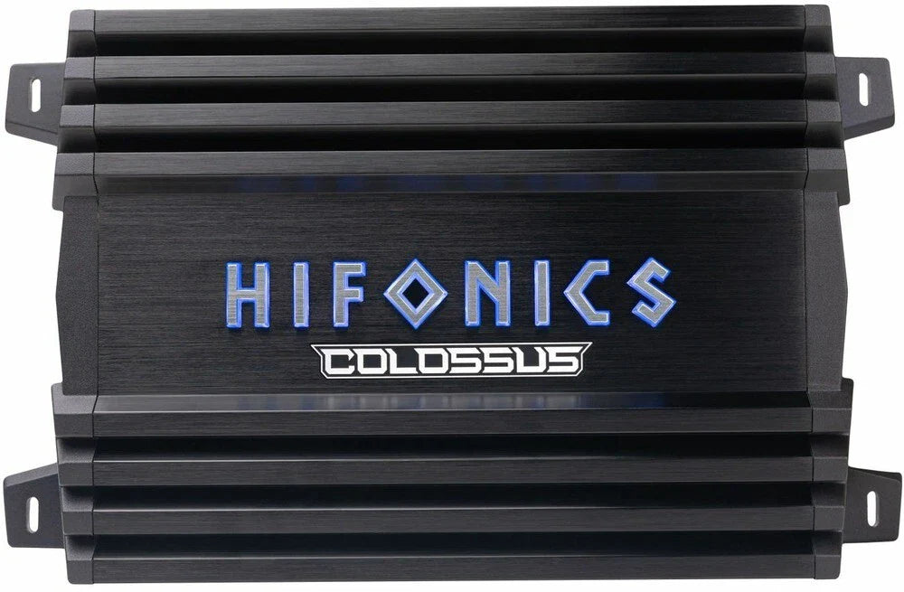 Hifonics HCC-1500.1D 1500W RMS Class D Monoblock Car Amplifier + Amp Kit