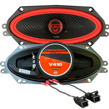 Charger l'image dans la galerie, V410 4x10" B-Pillar Speakers Harness Fit 1982-93 S-10 &amp; 1982-90 GMC S-15