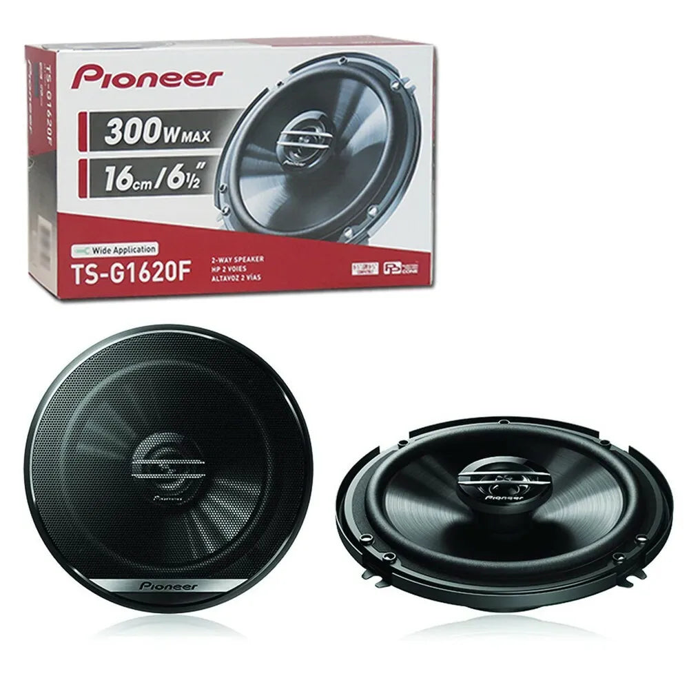 Absolute DD-3000 7" DVD CD MP3 Double Din + pioneer TS-G1620F TS-G6930F speakers & TW600