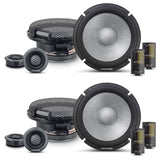 2 Pair Alpine R-Series R2-S65C 6.5