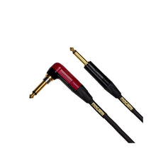 Load image into Gallery viewer, Mogami GOLD INST SILENT R 25 Gold Instrument Silent Straight to Right-Angle Cable - 25'