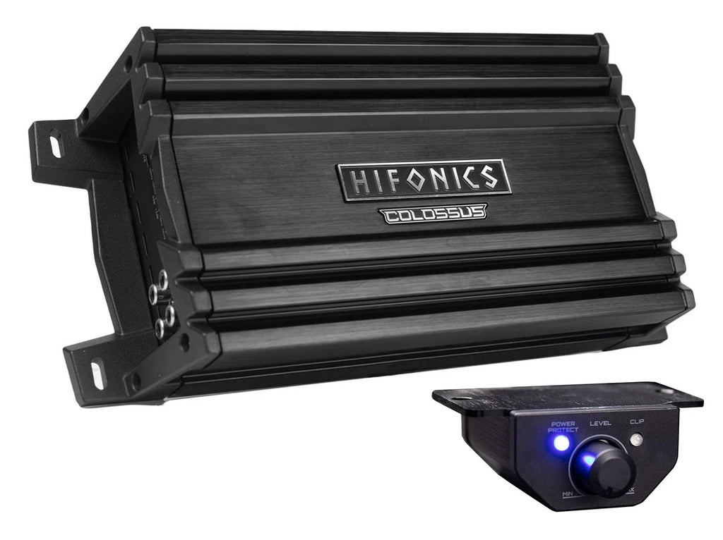 Hifonics HCM-1200.1D Mini compact 1200W Mono Block Amplifier + 4G Amp Kit