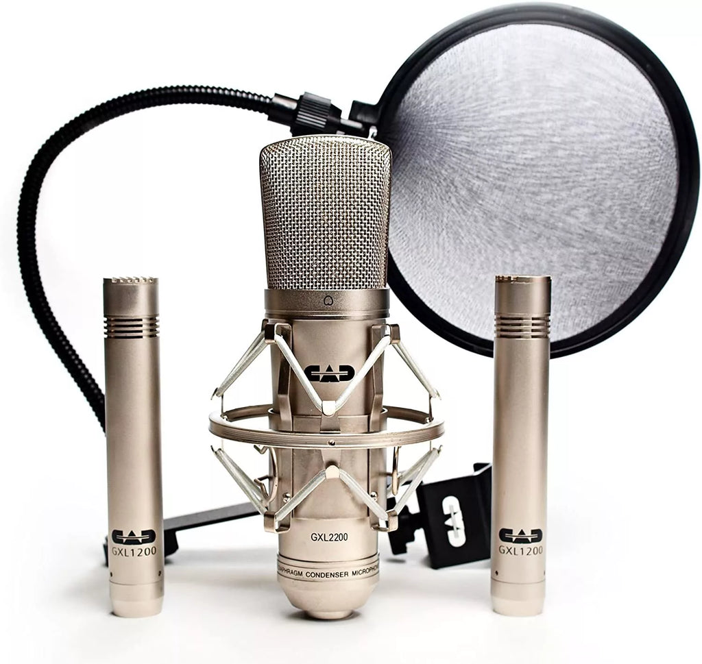 CAD Audio Studio Pack GXL2200SP-2 Condenser Mic Recording Pack