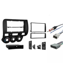 Charger l&#39;image dans la galerie, Fit Honda 2007-2008 Single or Double DIN Stereo Harness Radio Install Dash Kit