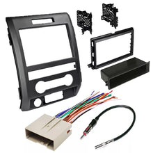 Load image into Gallery viewer, Single-Double DIN Radio Car Stereo Dash Install Kit for 2009-2014 Ford F-150