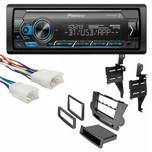 Load image into Gallery viewer, Pioneer MVH-S322BT Bluetooth Car Stereo AM/FM for 2008-12 Toyota Highlander Kit &amp; Harness