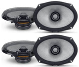 2 Pair Alpine R-Series R2-S69 300 Watts 6x9