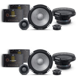 2 Pair Alpine R-Series R2-S652 6.5