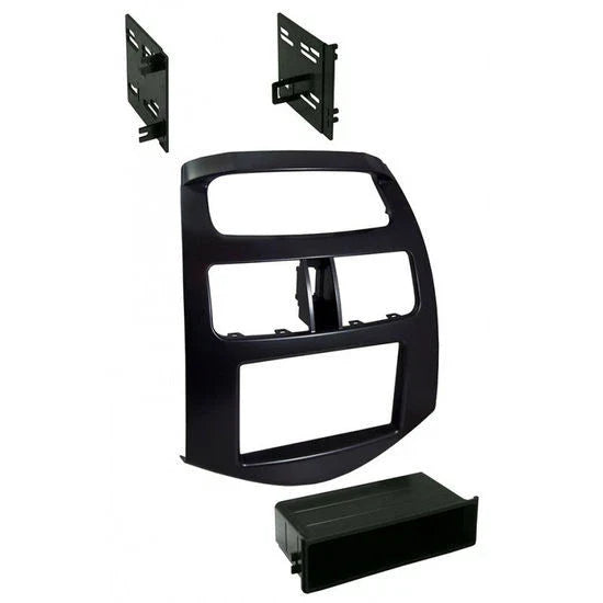 American International GMK313 Single/Double DIN Dash Kit Fit 2013-Up Chevy Spark