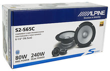 Charger l&#39;image dans la galerie, Alpine S2-S65C - Next-Generation S-Series 6.5&quot; Component Speaker Set