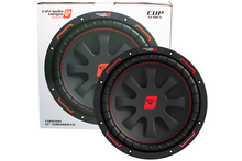 Load image into Gallery viewer, 2 Cerwin Vega CVP12D4 CVP Series 12" DVC Subwoofer (4Ω)