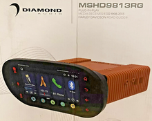 Load image into Gallery viewer, Diamond Audio MSHD9813RG Plug N-Play Digital Media Receiver for 1998-2013 Harley Davidson Road Glide