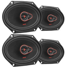 Charger l'image dans la galerie, 2 Pair Cerwin-Vega H7683 3 Way 6"x8" (5x7") Speakers Compatible 01-05 Ford Explorer Sport Trac
