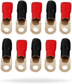 Absolute GRT00-10 0-Gauge Ring Terminal 10 Pieces