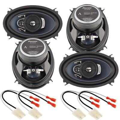 Pioneer TS-G4620S 400W Max 60W RMS 4" x 6" G-Series 2-Way Coaxial Car Speakers