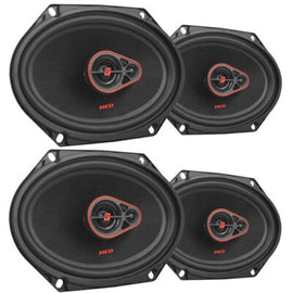 2 Pair Cerwin-Vega H7683 720W 3 Way 6