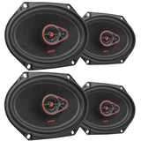 2 Pair Cerwin-Vega H7683 720W 3 Way 6
