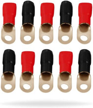 Load image into Gallery viewer, Absolute GRT00-10 0-Gauge Ring Terminal 10 Pieces