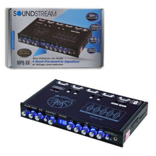 Load image into Gallery viewer, Soundstream MPQ-5V 5-Band Parametric Equalizer w/ Voltage Level Indicator