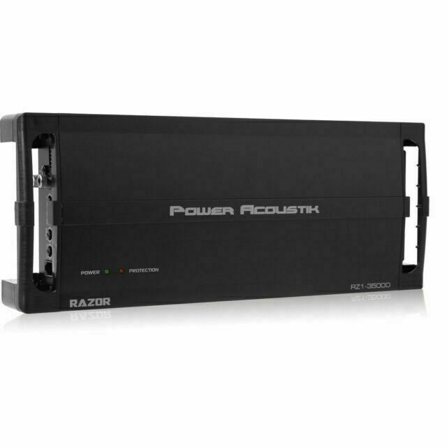 Power Acoustik RZ1-3500D RAZOR Series Monoblock Amplifier