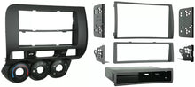 Charger l&#39;image dans la galerie, Fit Honda 2007-2008 Single or Double DIN Stereo Harness Radio Install Dash Kit