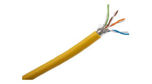 Load image into Gallery viewer, Patron Cat6 Ethernet Cable 23AWG 600Mhz UL Bare Solid Copper Wire UTP 500' Yellow