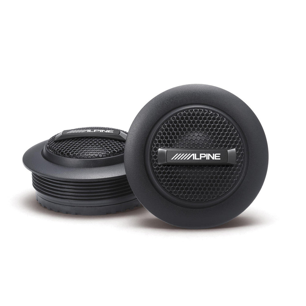 Alpine S-S10TW 240W S-Series 1" Silk Dome Tweeter Set