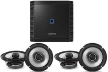 Load image into Gallery viewer, Alpine S2-A36F 600W Class-D 4-Channel Car Amplifier &amp;2 Pair S2-S65 6.5&quot; Coaxial Speakers