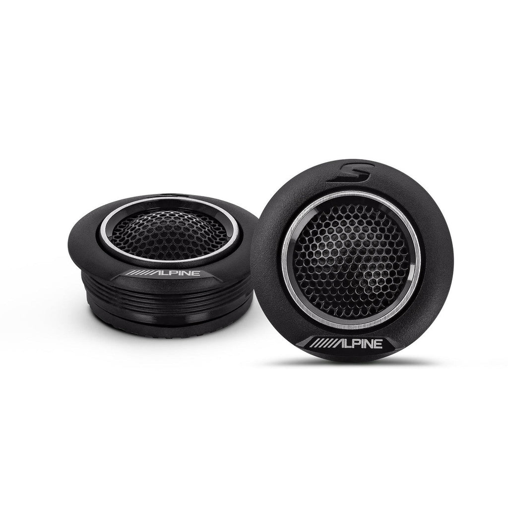Alpine S2-S10TW S-Series 1" Silk Dome Tweeter Set