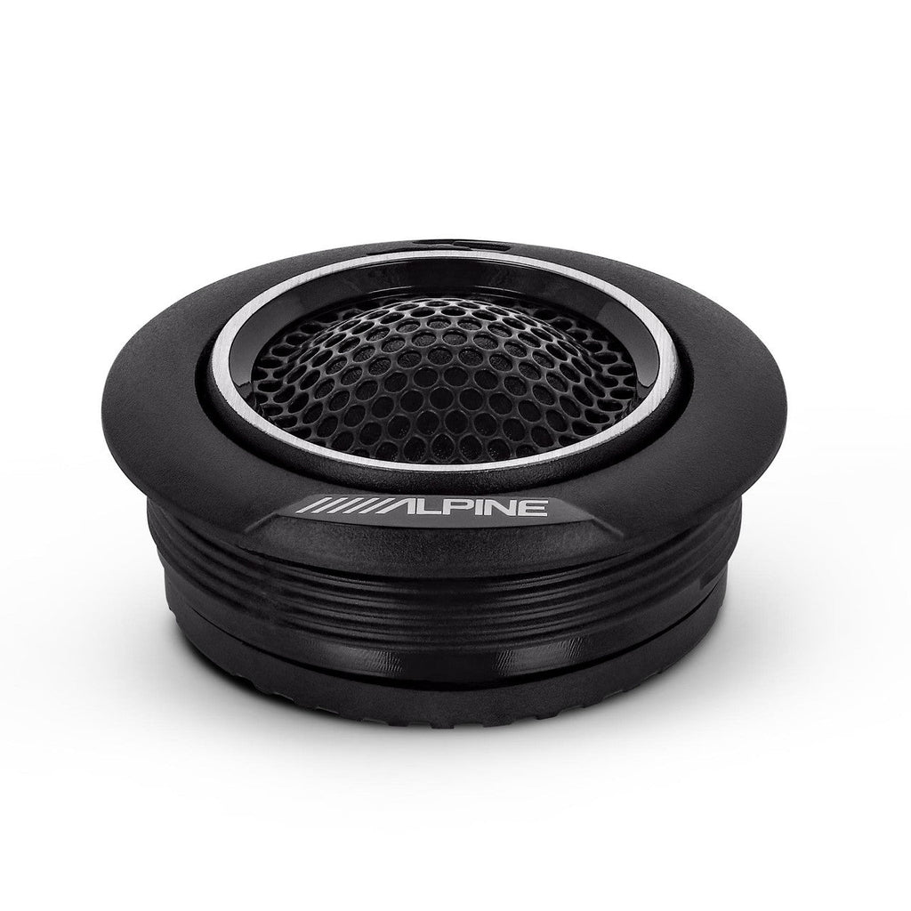 Alpine S2-S10TW S-Series 1" Silk Dome Tweeter Set Bundle