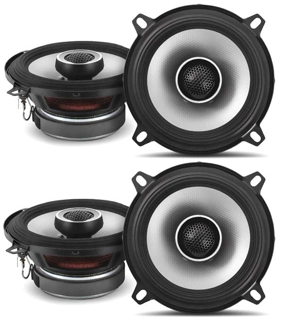 2 Pair Alpine S2-S50 - Next-Generation S-Series 5.25" Coaxial Speaker Set