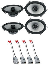 Charger l&#39;image dans la galerie, Alpine S2-S68 6x8&quot; Front+Rear Speaker Fit 1997-1998 Ford Expedition + Harness