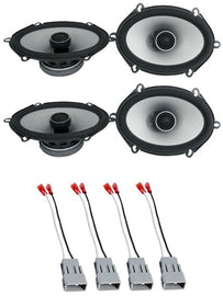 2 Pair ALPINE S2-S68 6x8