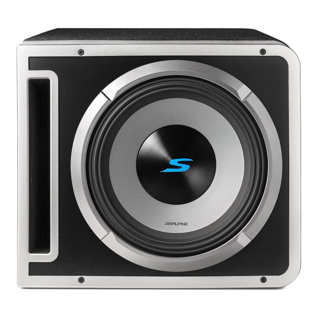 Alpine S2-SB10V 10" Halo S-Series Preloaded Subwoofer Ported Enclosure Bundle