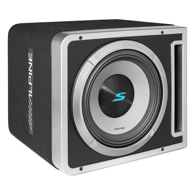 Alpine S2-SB10V 10" Halo S-Series Preloaded Subwoofer Ported Enclosure Bundle