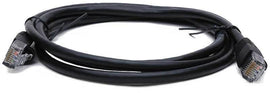 20 Cat6a Ethernet Network Patch Cable RJ45 23AWG 600M Solid Copper Wire 3' Black