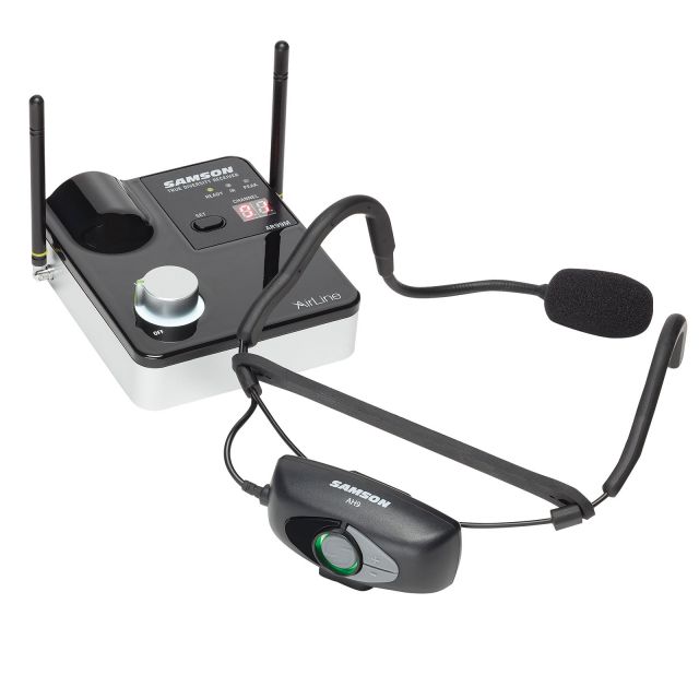 Samson SW9A9SQE-K Wireless UHF Fitness Headset System