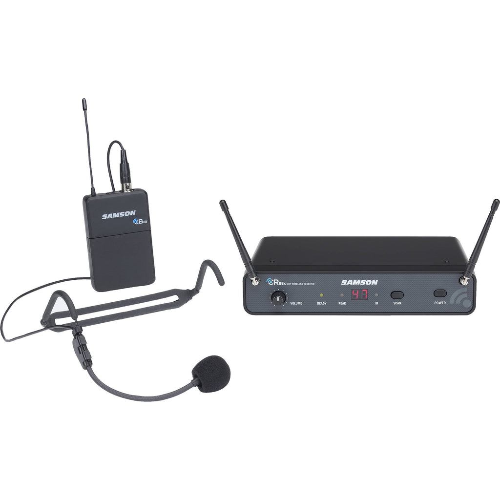 Samson SWC88XBHS5-K  Wireless Headset Microphone System