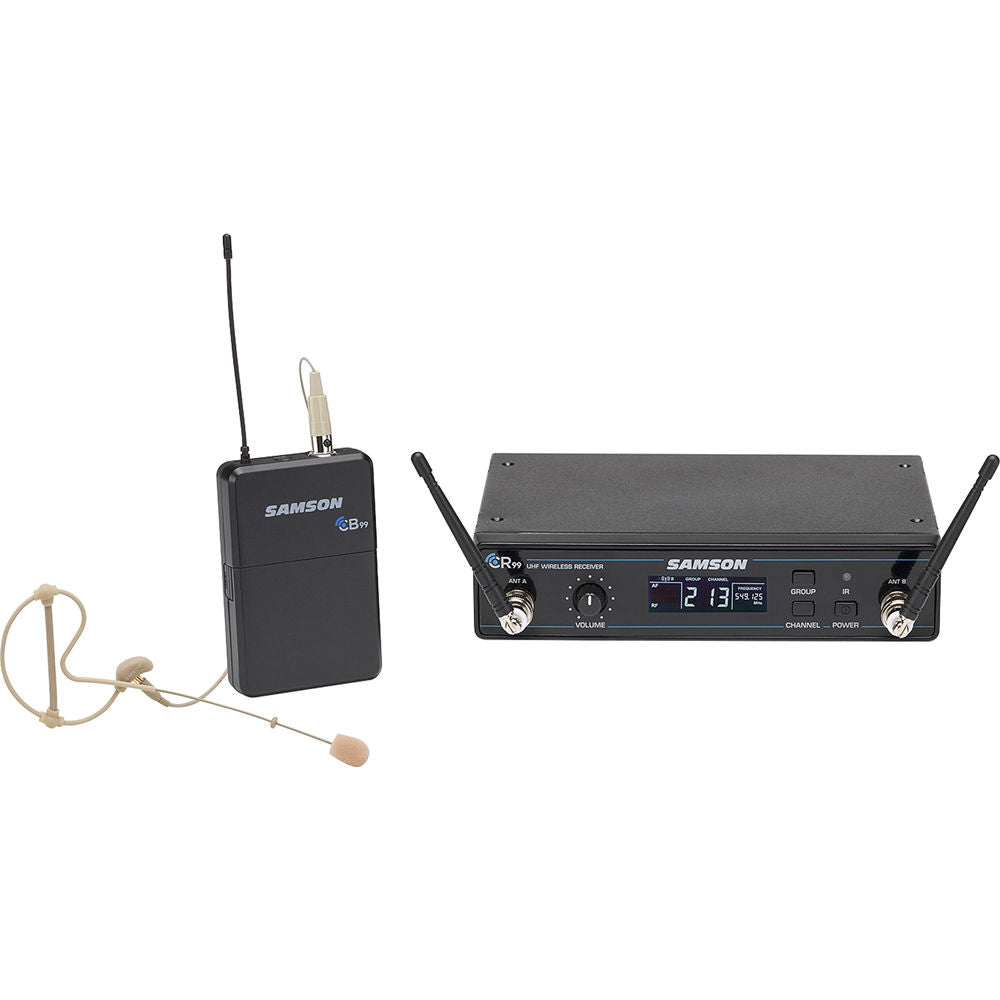 Samson SWC99AH9SQE-D AirLine 99 Wireless Fitness Headset System