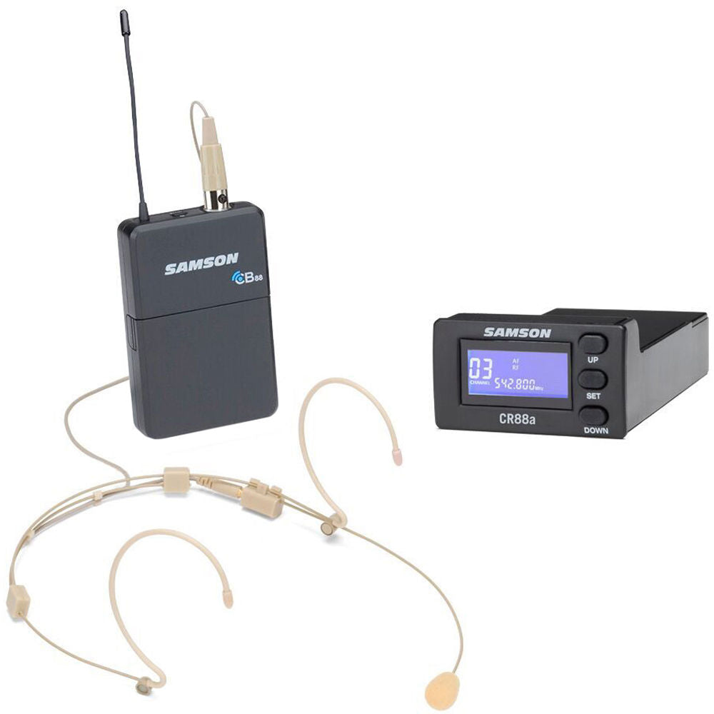 Samson SWMC88BDE5-D  Wireless Headset Microphone System for XP310w or XP312w PA System