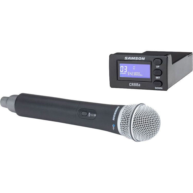 Samson SWMC88HQ6-D Wireless Handheld Microphone System for XP310w or XP312w PA System