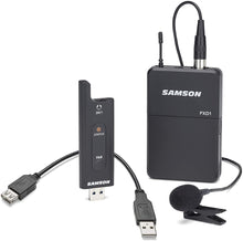 Charger l&#39;image dans la galerie, Samson XPD2 Lavalier USB Digital Wireless System with LM8 Lavalier Microphone SWXPD2BLM8