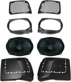 Diamond Audio MSHXM69F4BKLK Cut In SPEAKER Lid Kit with HXM69F4BK (4Ω)