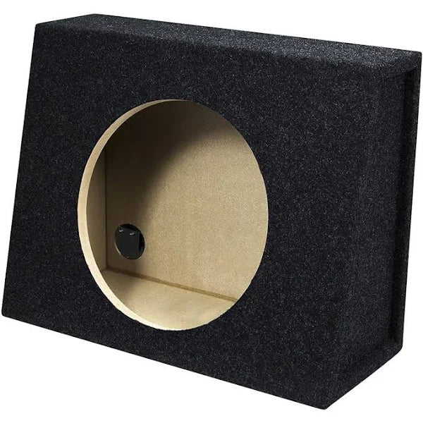 2 Absolute SAG12 Angle Single 12" Subwoofer Enclosure Truck Box