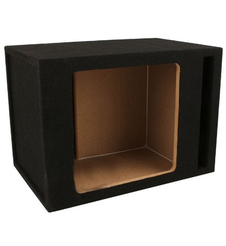 Absolute SKS12V Single 12-Inch Kicker Solo-Baric Square Slot-Ported Sub Box