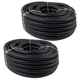 Patron SLT14-200 200’ <br/>200 feet cord protector split wire loom cable sleeve, management and organizer, protectors for television, audio, car, marine, computer cables, secure wires from rabbits, cats, and other pets